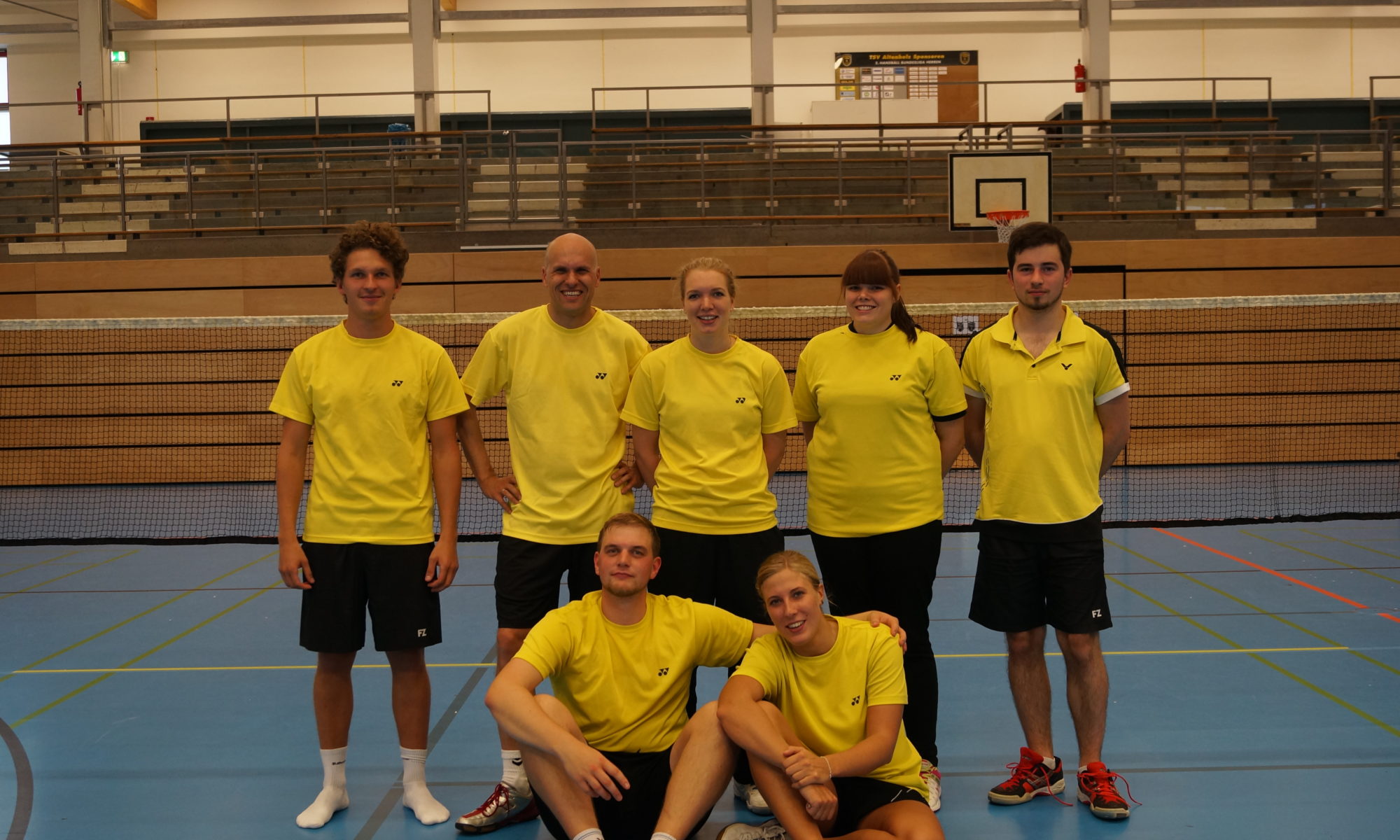 Aufstellung Team 1