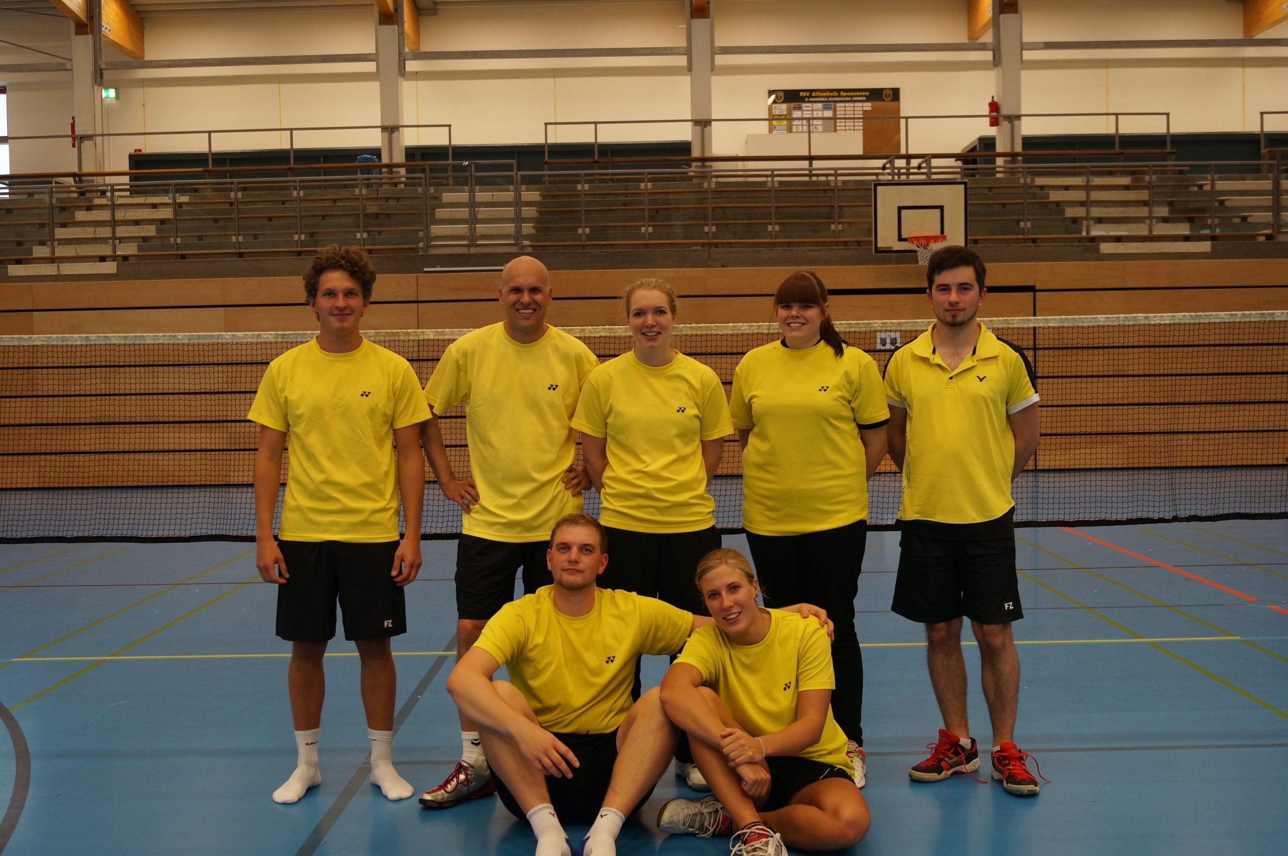 Aufstellung Team 1